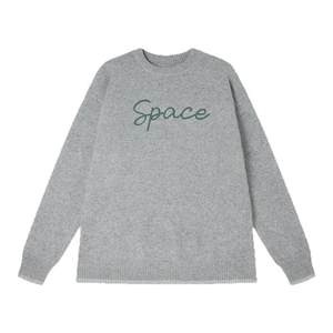 
Lu Xiaohu ACTUP winter contrast color embroidered sweater for boys new American trendy couple style sweater top