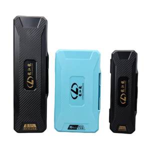 Longjiang Long carbon fiber pattern main line box spool storage box portable easy storage scratch-resistant wear-resistant sticker big head stud