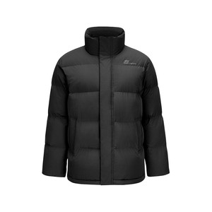 
Skechers official outlets sports down jackets for men and women, new autumn and winter style, short stand-up collar, warm and windproof