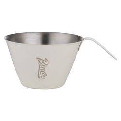 Bincoo Italian Coffee Liquid Cup Measuring Cup Small Capacity Coffee Cup With Scale Milk Cup 304 Stainless Steel Cup