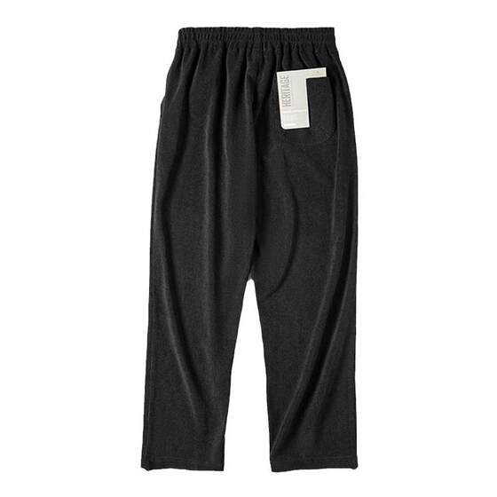 Madden workwear American casual chenille drape smart trousers straight imitation corduroy Maillard pants for men winter