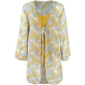 
Yimeishan swimsuit women's one-piece hot spring seaside vacation yellow bikini 2026 new high-end outfit