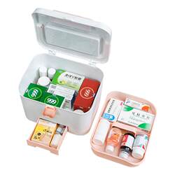 Multi-layer medicine box home appliance household medicine box large capacity medicine storage box transparent large medical first aid medicine box