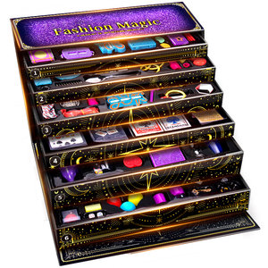 
Magic props gift box set gift children's magic box close-up performance primary school students toys men and women educational
