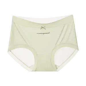 Venus Ice Silk Panty Mugwort Antibacterial Ladies Panties 冰丝无痕女士内裤抗菌艾草裆  Seluar Dalam Wanita Spender Perempuan Underwear