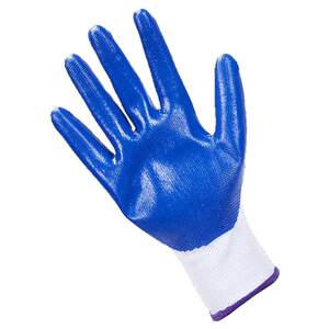 
Genuine nitrile durable labor protection gloves wear-resistant latex non-slip waterproof construction site breathable construction site work nylon