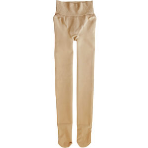 
Peach natural nude skin-sensitive children's autumn and winter velvet water-gloss one-piece pants for girls with bare legs and high elasticity that does not fall off the crotch pantyhose