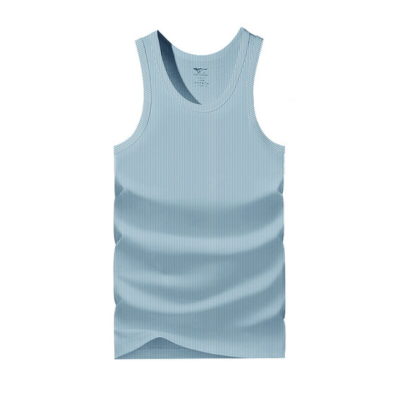 
Seven Wolves tight vest men's fitness suit thread sweat shirt breathable American sweat-absorbing base coat horse pure cotton underwear