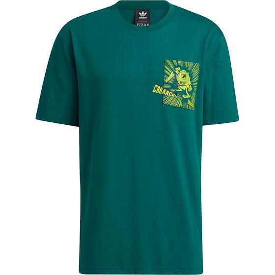 Adidas/Adidas genuine clover new season men's comfortable and wear-resistant sports short-sleeved HD9074