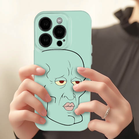 Spongebob Handsome Squidward Meme Phone Case