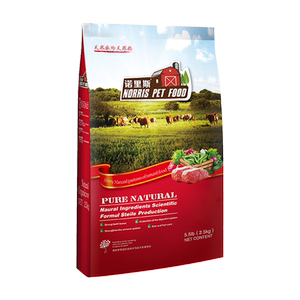 
Dog food for Jingba adult dogs 2.5kg puppy Norris pet natural dog staple food 5*0.5kg Jingba dog food