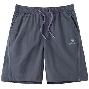 
Camel men's casual shorts men's running loose summer breathable outdoor sports quick-drying sun protection ice-sensitive five-point pants