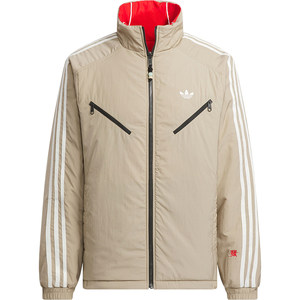Adidas/Adidas genuine Clover men's stand collar double-sided cotton jacket KA0822