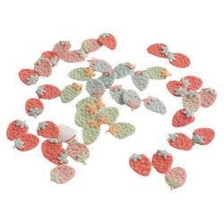 Korean Velvet Strawberry Diy Hairpin Hairpin Paste Accessories Clothing Clothing And Hat Fabric Embellishment Decorative Accessories