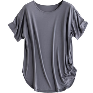 
Maternity tops, short-sleeved t-shirts, modal spring and summer thin outer wear maternity clothes, summer loose cover buttocks during pregnancy