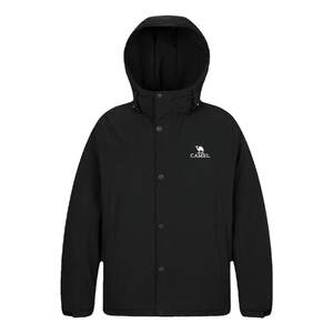 
Camel Women's Cotton Coat Men's Winter 2025 Polar Fleece Thickened Waterproof Work Jacket Cotton Couple Couple Jacket