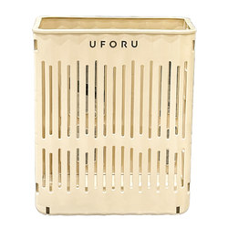 Duhu foldable yoga mat storage basket with wheels
