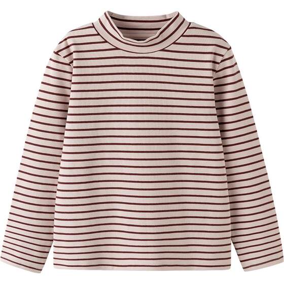 
Balabala children's long-sleeved T-shirt boys and girls half turtleneck tops autumn and winter medium and large children's baby bottoming shirts
