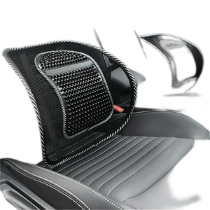 Car waist back in summer seat ice silk, breathable waist, massage cushion, back office, waist cushion car supplies