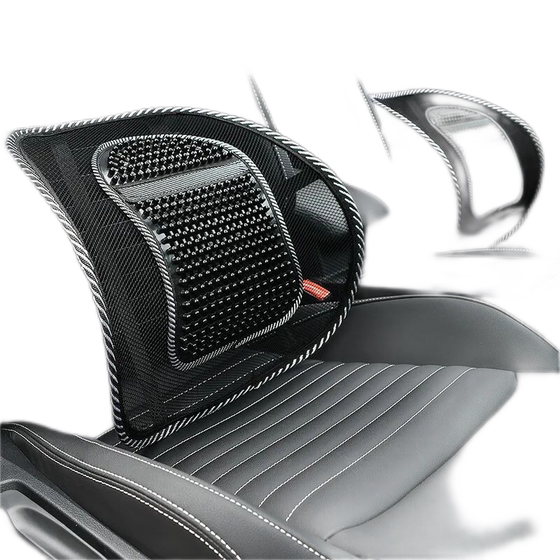 Car waist back in summer seat ice silk, breathable waist, massage cushion, back office, waist cushion car supplies