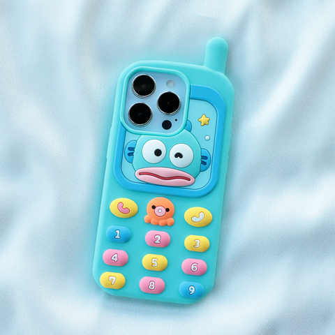Funny Cartoon Fish 3D Silicone iPhone Case