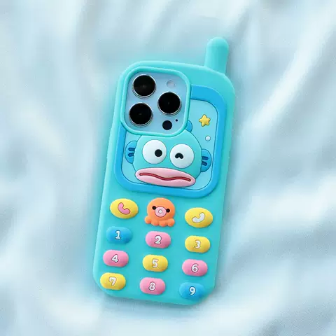 Funny Cartoon Fish 3D Silicone Case For iPhone 17/16/15/14/13 Pro/Plus/Max/Air