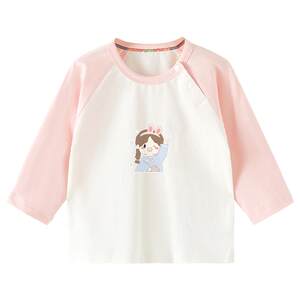 Children's T -shirt Long Sleeve Spring and Autumn Cotton Children's Bottom Boys Boys and Women's Qiu Yiyi Baby Top Baby Clothes
