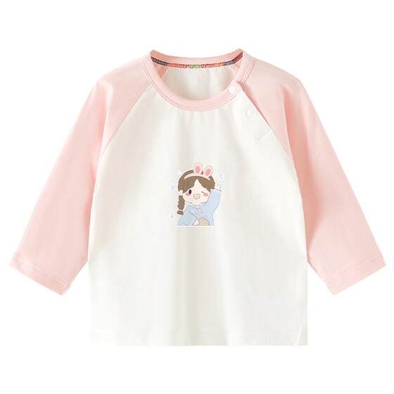 Children's T -shirt Long Sleeve Spring and Autumn Cotton Children's Bottom Boys Boys and Women's Qiu Yiyi Baby Top Baby Clothes
