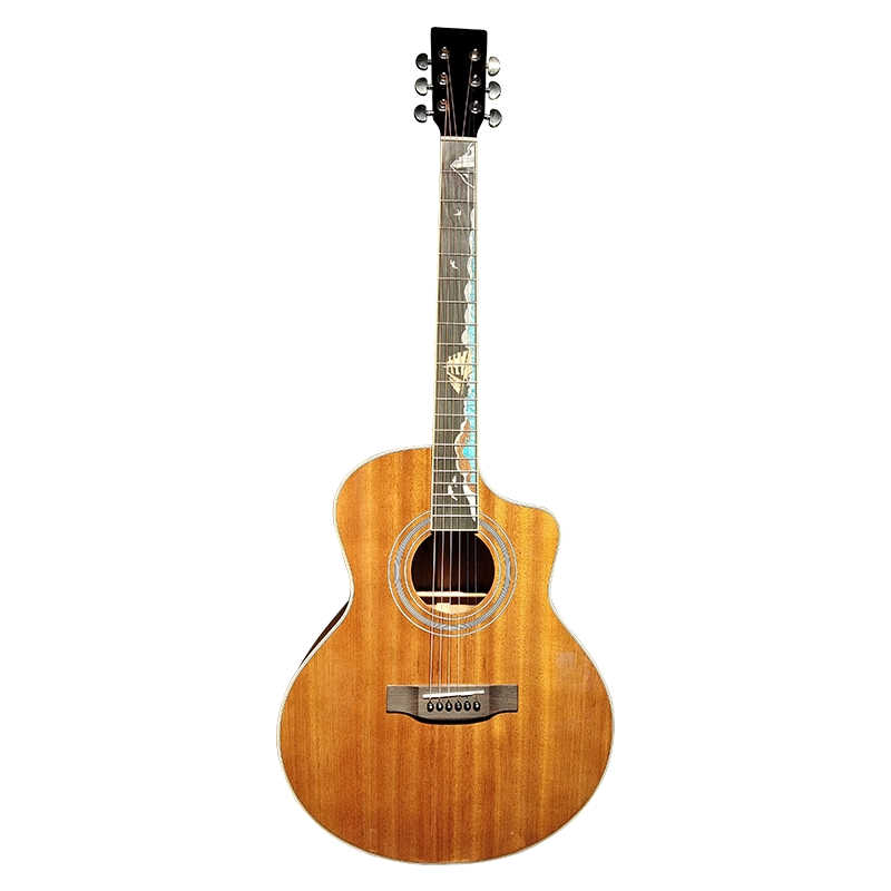 藍の吉単板 41寸38寸光木ギター 初心者学生初心者専用