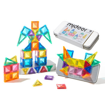 mideer mini magnetic piece building block toys
