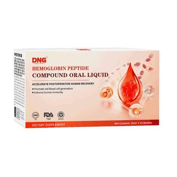 
DNG imported hemoglobin peptide oral liquid in middle-aged and elderly people with Qi deficiency and anemia to replenish Qi and blood replenish nutritional products after surgery