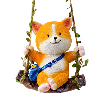 Cute puppy swing pendant kindergarten decoration