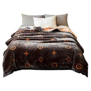 
MUJI double-layer blanket thickened cover blanket four-season velvet blanket winter quilt single dormitory spring and autumn leisure blanket