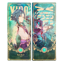 Genshin Impact Laser Ticket Card Bookmark And Peripheral Merchandise  
