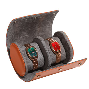 Polofest watch storage box high-end leather simple