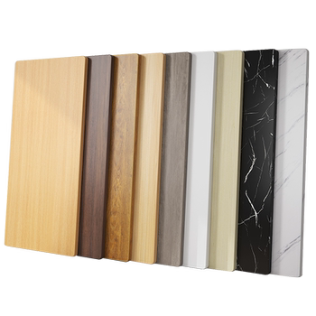 Custom desktop surface thickened desktop panel
