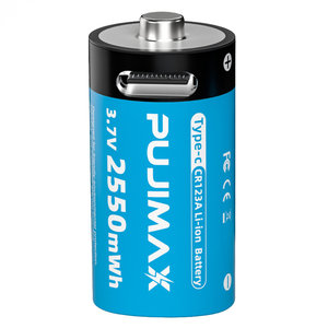 
CR123A rechargeable lithium battery is suitable for Olympus u1U2 instant mini25 Fuji Nikon Canon film camera flashlight electronic 16340 large capacity 3.7V USB charger