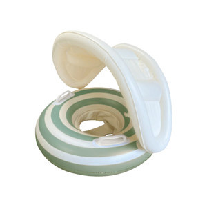 
Lunastory baby swimming ring detachable wave baby children's armpit swimming ring sunshade inflatable anti-rollover