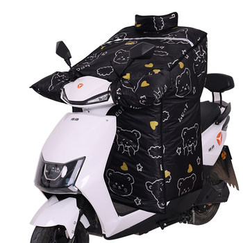 Increase the wind and warm winter electric vehicle windshield quilt
