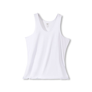 
Seven Wolves Men's Vest Pure Cotton Loose Old Man Shirt Full Cotton Sweat Shirt Middle-aged and Elderly Dad Hurdle Two Strands