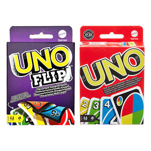 [Owned] Mattel UNO Card Double-sided Multiplayer Party Tabletop Game Poker UNO Card Card