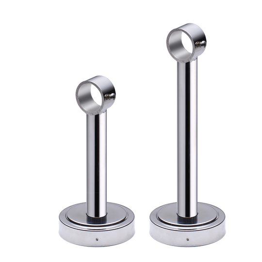 2x Riel De Ropa Para , Tubo Para Colgar, Armario, Armario, Soporte De Tubo Soportes De Estante Y Soporte 2 Piezas