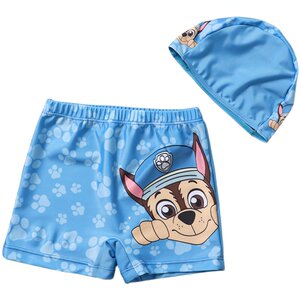 Children's swimming trunks boy Tong Pingjiao swimsuit with hat Baby swimsuit swimsuit swimwear small middle children hot spring swimsuit