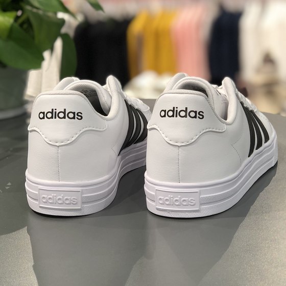 Adidas/阿迪达斯NEO新款经典三条纹复古小白鞋休闲运动板鞋DB0160