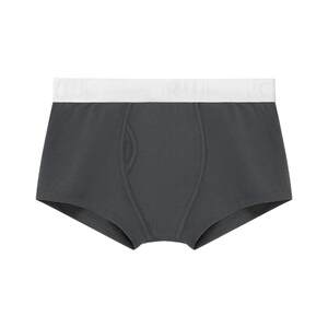 
Pulu Genderless Retro Placket Mid-Low Waist Boxer Briefs Unisex Couple Style Three-Piece POURLUI