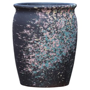 Large diameter succulent flowerpot ceramic clearance special offer household bougainvillea ceramic flowerpot large retro breathable clay pot