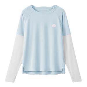 
Children's sun protection clothes under banana boys T-shirt sports outdoor moisture-absorbing and cool-sensing girls tops quick-drying bottoming shirt long sleeves