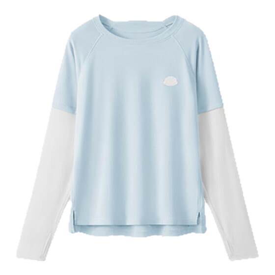 
Children's sun protection clothes under banana boys T-shirt sports outdoor moisture-absorbing and cool-sensing girls tops quick-drying bottoming shirt long sleeves