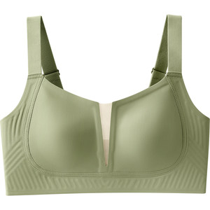 
Women's underwear, large breasts, small breasts, anti-sagging, full cup thin adjustment type, traceless large size beautiful back bra