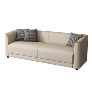 
Sofa small apartment simple living room bedroom household fabric office business rest area reception rental room for two or three people